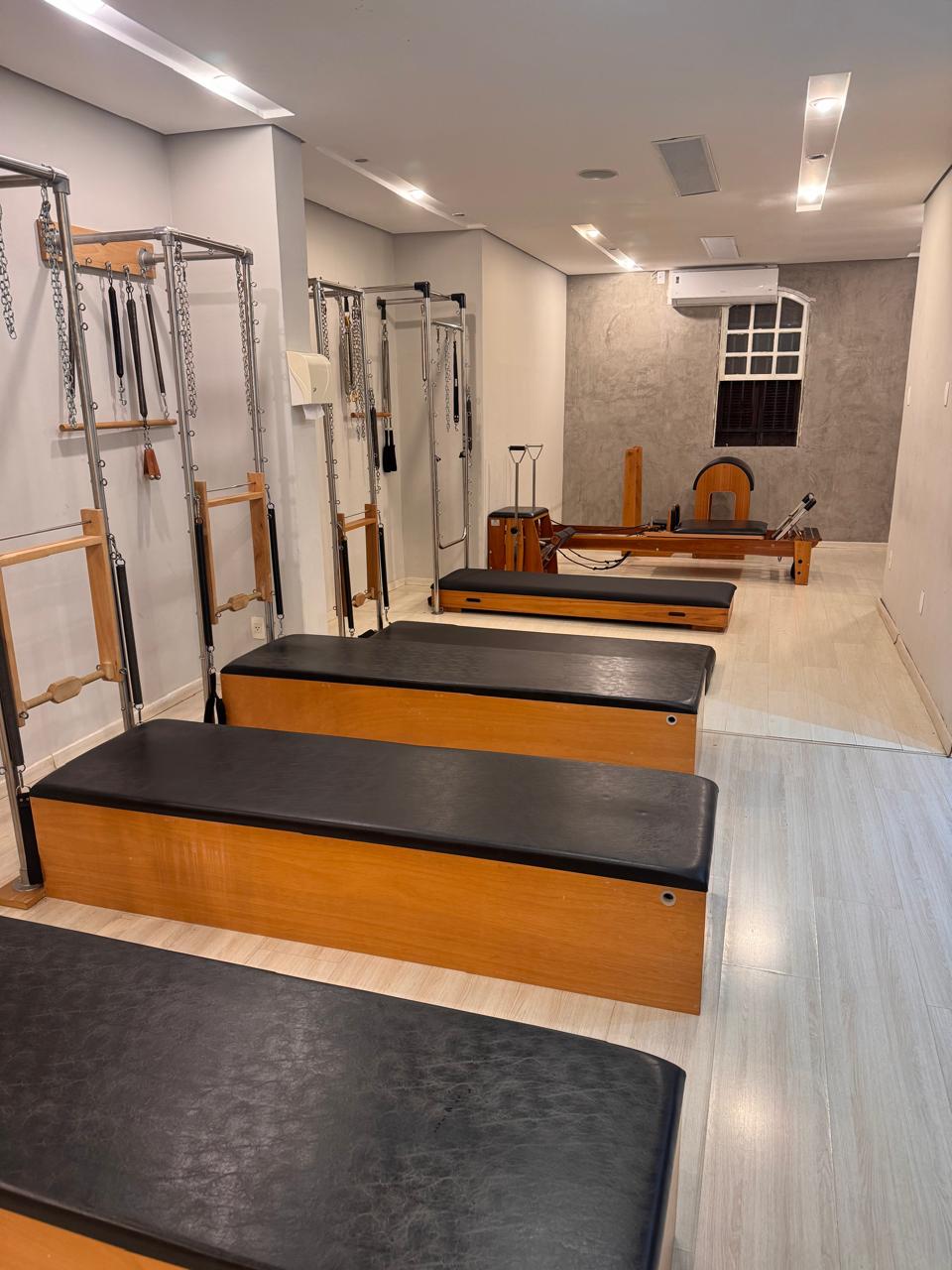 Estrutura do Studio Body Up para aulas de Pilates